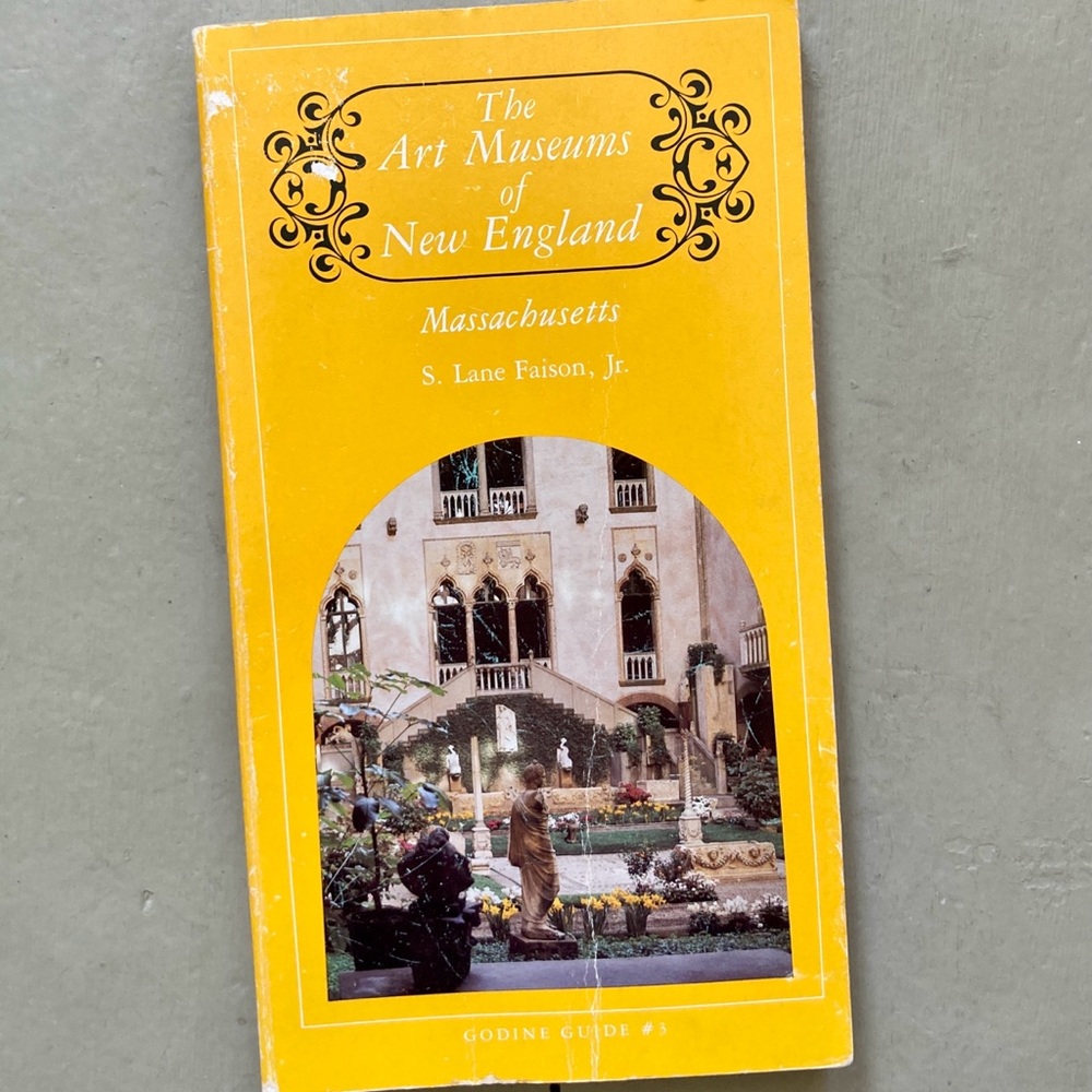 '82 The Art Museums of New England Massachusetts Isabella Stewart Gardner Museum